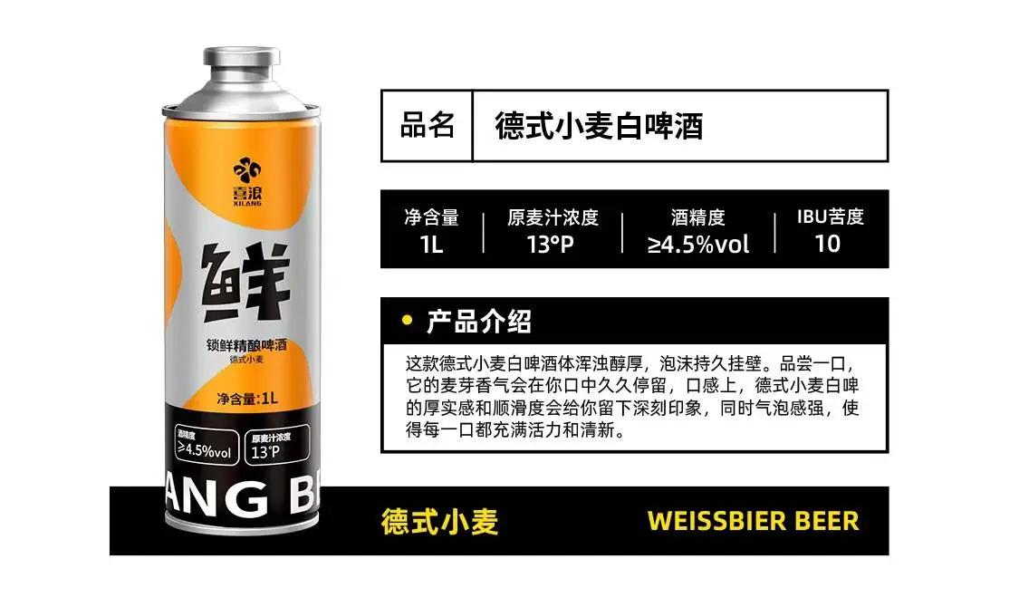 喜浪精釀啤酒：聚焦精釀鮮啤 爲消費者奉獻更健康 更新鮮的啤酒