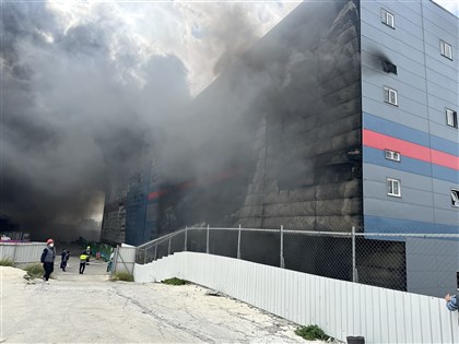 早安世界》台中全聯倉儲大火9死8傷 新廠房施工起火營造業者致歉