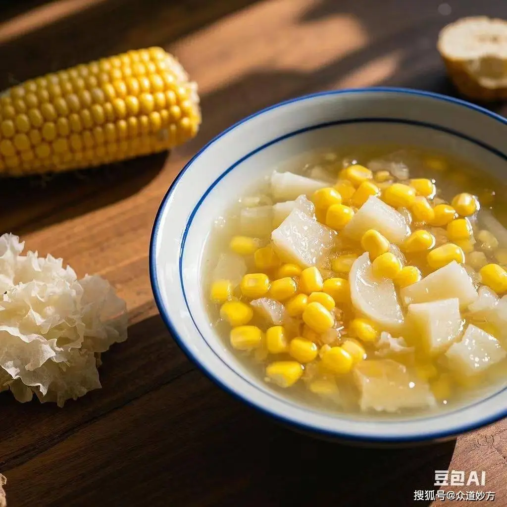 衆道妙方寶寶春季養生食療篇 - 玉米山藥銀耳湯