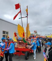 澎湖宮廟遶境祈福 湖東聖帝廟千秋寶艦注目