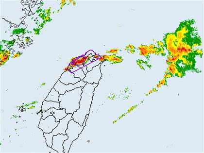 北台灣7縣市大雨特報 午後強烈大陸冷氣團南下